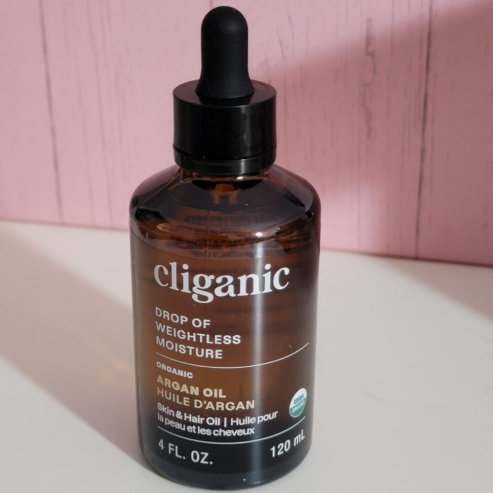 Cliganic Organic Argan Oil 4 fl oz (120 ml) Skincare Haircare